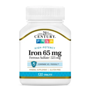 Iron (fer) 65mg 120 tabs